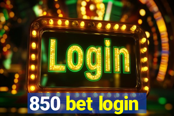 850 bet login